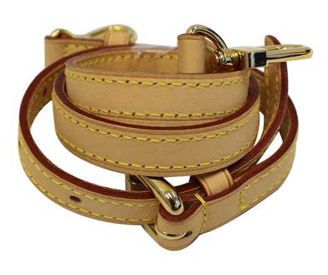 louis vuitton leather purse strap.